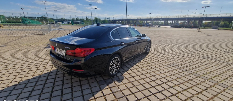 BMW Seria 5 cena 115900 przebieg: 67000, rok produkcji 2017 z Wrocław małe 56